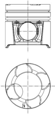 KOLBENSCHMIDT 97458610 Pistone-Pistone-Ricambi Euro