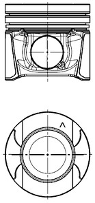 KOLBENSCHMIDT 97504600 Pistone-Pistone-Ricambi Euro