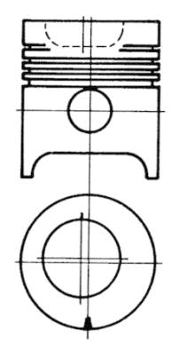 KOLBENSCHMIDT 97505600 Πιστόνι