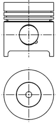 KOLBENSCHMIDT 99567600 Pistone-Pistone-Ricambi Euro