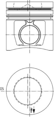 KOLBENSCHMIDT 99676600 Pistone