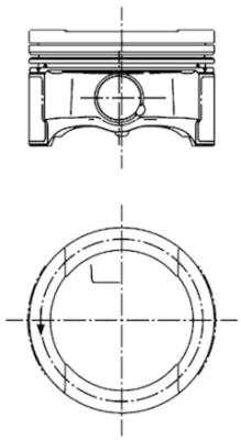 KOLBENSCHMIDT 99792600 Pistone