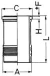 KOLBENSCHMIDT 89528110 Χιτώνιο κυλίνδρου for RENAULT TRUCKS