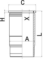 KOLBENSCHMIDT 89938110 Cylinder Liner for MAN