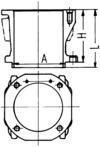 KOLBENSCHMIDT 89537110 Cylinder Liner