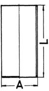 KOLBENSCHMIDT 88799190 Cylinder Liner for BREDAMENARINIBUS MERCEDES-BENZ