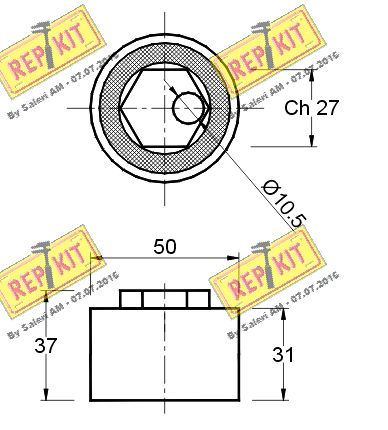REPKIT RKT1040 Rullo...