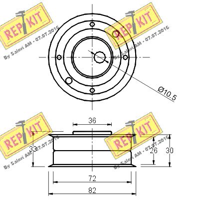 REPKIT RKT1078 Rullo...