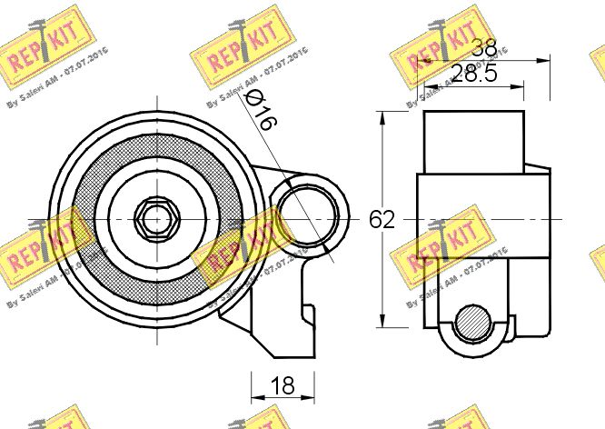 REPKIT RKT2579 Rullo...