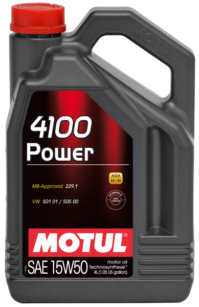 MOTUL 100271 4100 POWER 15W-50 Motoröl