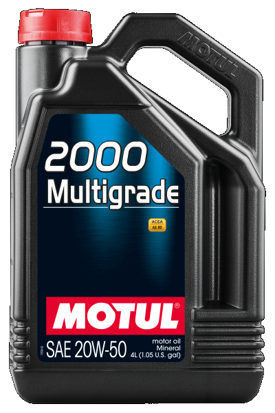 MOTUL 100310 2000 MULTIGRADE 20W-50 Motoröl