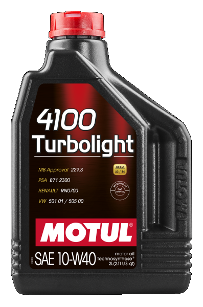 MOTUL 100350 4100 TURBOLIGHT 10W-40 Motoröl