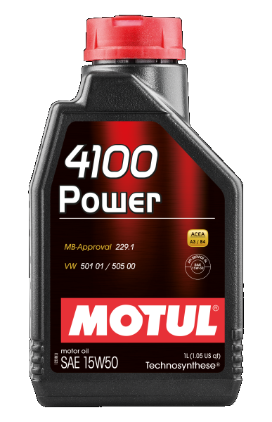 MOTUL 102773 4100 POWER 15W-50 Motoröl