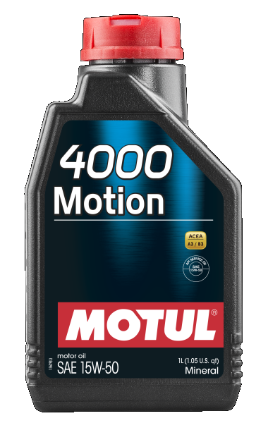 MOTUL 102814 4000 MOTION 15W-50 Motoröl