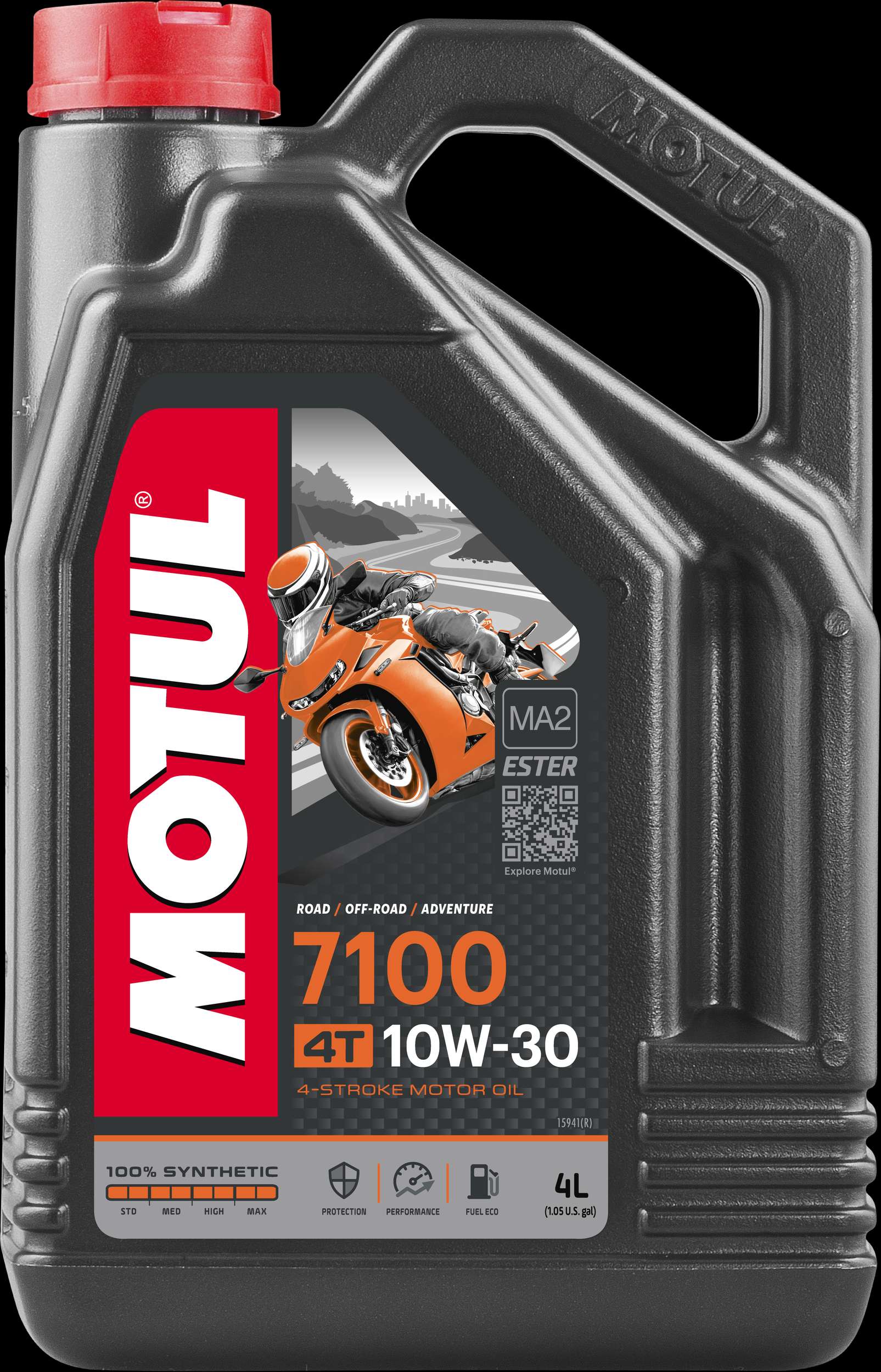 MOTUL 104090 7100 10W30 4T...