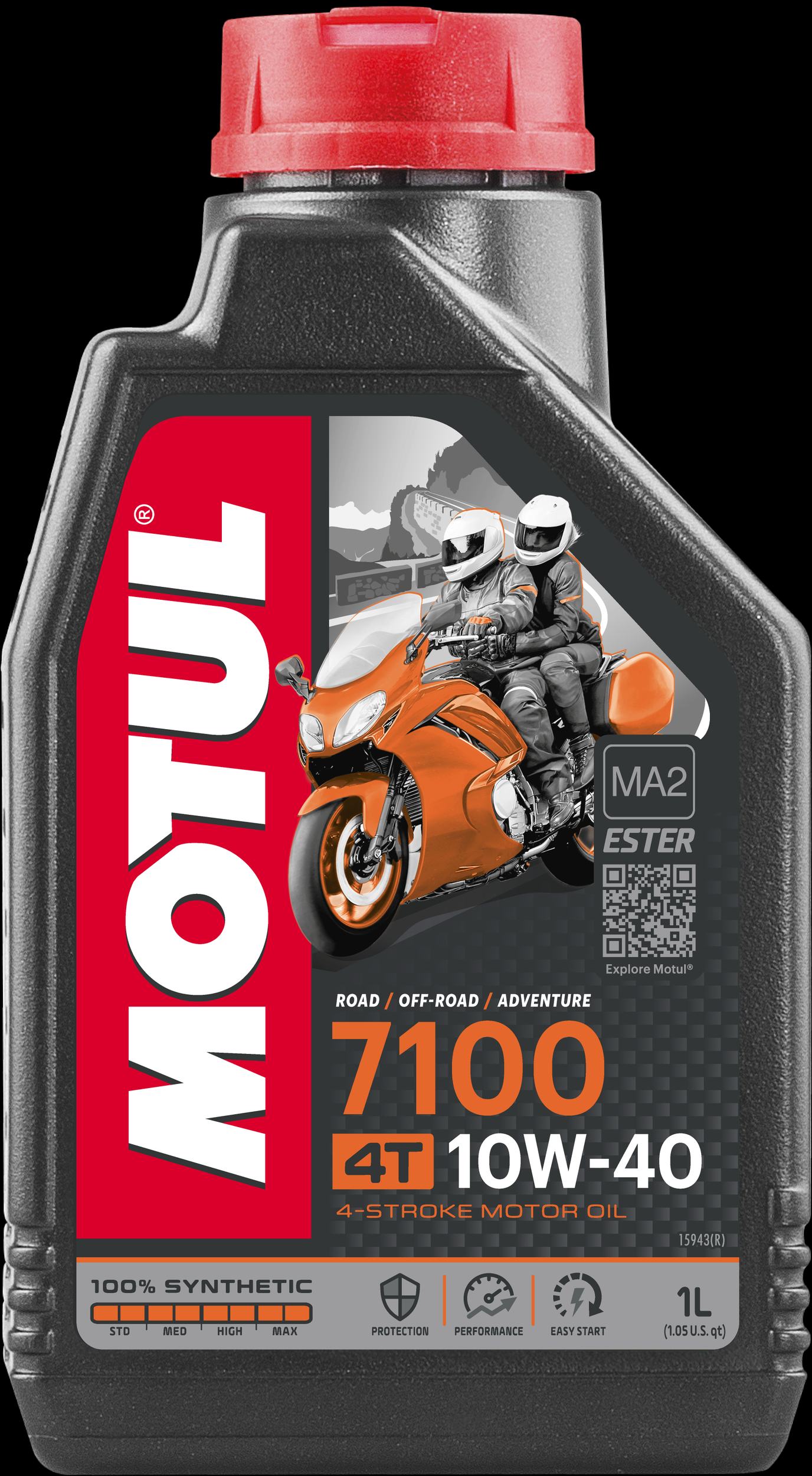 MOTUL 104091 7100 4T 10W40...