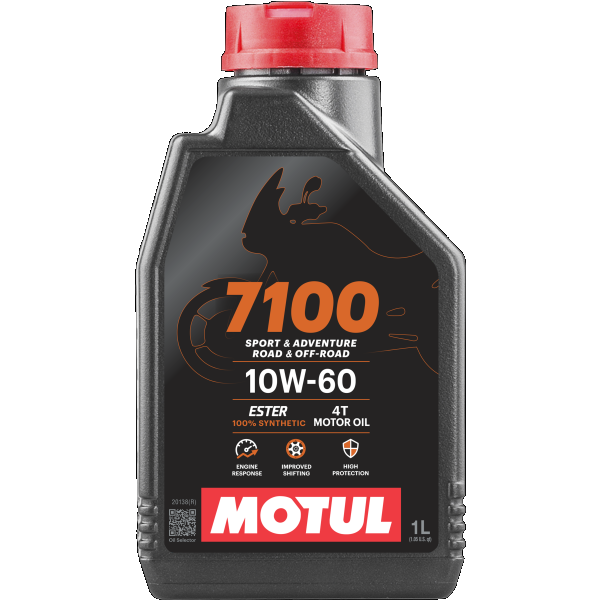 MOTUL 104100 7100 10W-60 4T Motoröl
