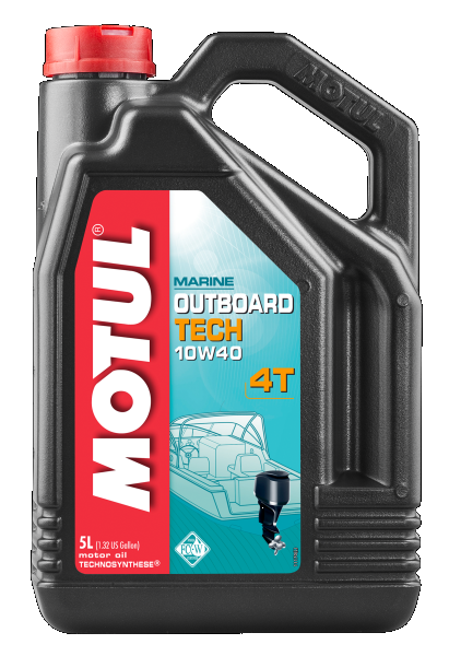 MOTUL 106354 OUTBOARD TECH 4T 10W-40 Motoröl
