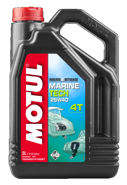 MOTUL 107716 MARINE TECH 4T 25W-40 Motoröl