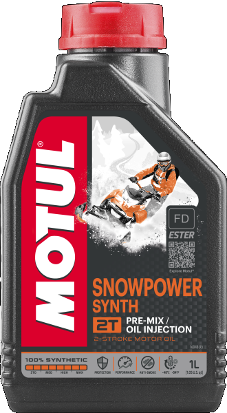 MOTUL 108209 SNOWPOWER SYNTH 2T 2-Takt Motoröl