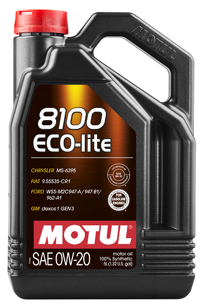 MOTUL 108536 8100 ECO-LITE 0W-20 Motoröl
