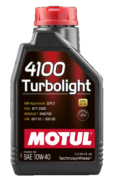 MOTUL 108644 4100 TURBOLIGHT 10W-40 Motoröl
