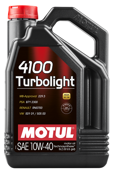 MOTUL 108645 4100 TURBOLIGHT 10W-40 Motoröl
