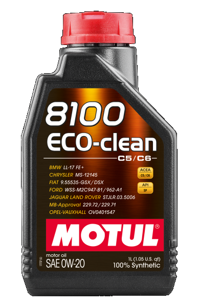 MOTUL 108813 8100 ECO-CLEAN 0W-20 Motoröl