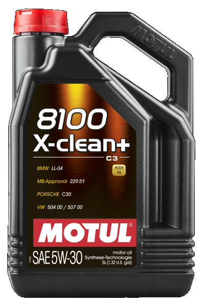 MOTUL 109220 8100 X-CLEAN+ 5W-30 Motoröl