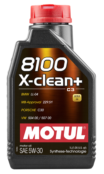 MOTUL 109222 8100 X-CLEAN+ 5W-30 Motoröl