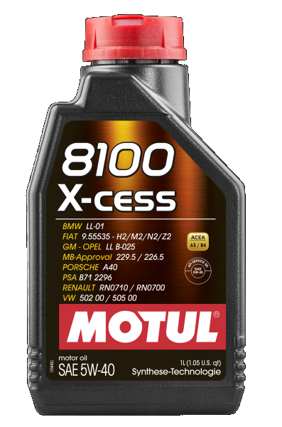 MOTUL 109229 8100 X-CESS 5W-40 Motoröl