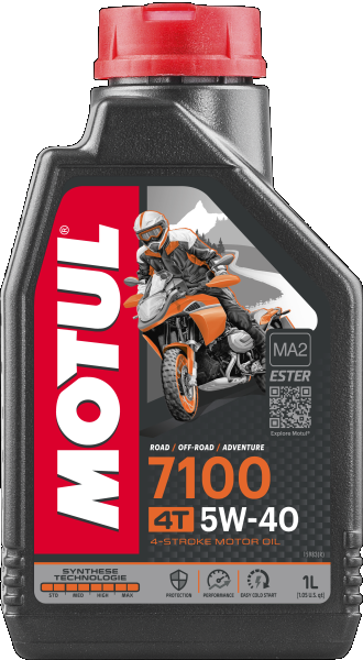 MOTUL 109380 7100 5W-40 4T Motoröl