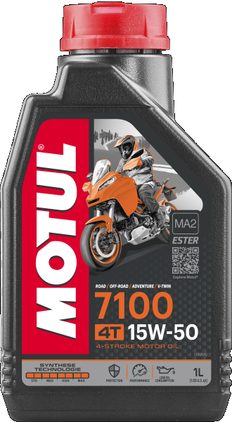 MOTUL 109386 7100 15W-50 4T Motoröl