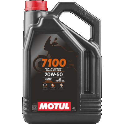 MOTUL 109387 7100 20W-50 4T Motoröl