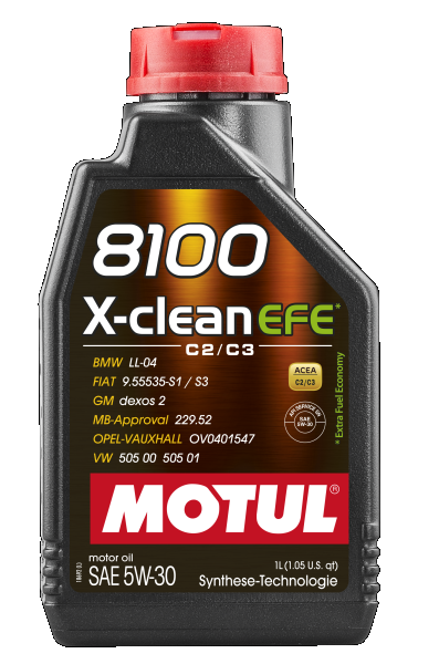MOTUL 109455 8100 X-CLEAN EFE 5W-30 Motoröl