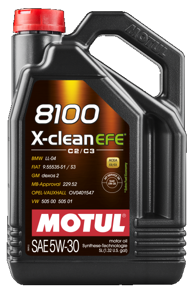MOTUL 109456 8100 X-CLEAN EFE 5W-30 Motoröl