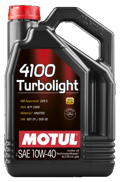 MOTUL 109462 4100 TURBOLIGHT 10W-40 Motorový olej