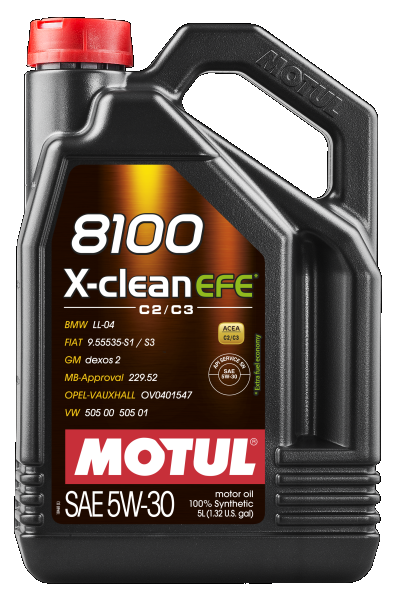 MOTUL 109471 8100 X-CLEAN EFE 5W-30 Motoröl