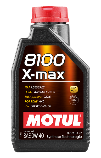 MOTUL 110071 8100 X-MAX 0W-40 Motoröl