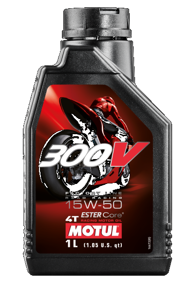 MOTUL 110099 300V 4T FACTORY LINE ROAD RACING 15W-50 Motoröl