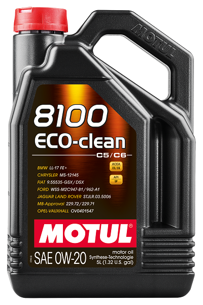 MOTUL 110554 8100 ECO-CLEAN 0W-20 Motoröl