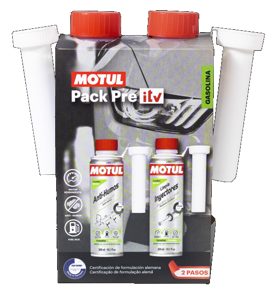 MOTUL 111258 PACK PRE ITV GASOLINE B2C UN Reiniger, Benzineinspritzsystem