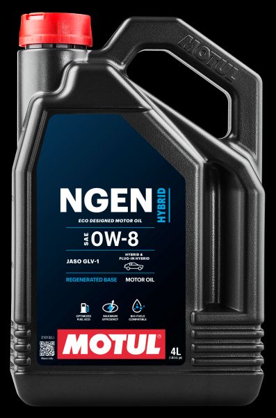 MOTUL 111845 NGEN HYBRID 0W-8 Motoröl