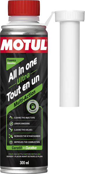 MOTUL 112131 ALL IN ONE ULTRA GASOLINE EFS Cleaner, petrol injection system
