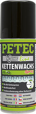 PETEC 70520 Kettenwachs Spray Kettenspray