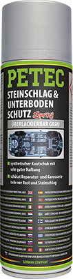 PETEC 73350 Steinschlag- & Unterbodenschutz Spray, grau Unterbodenschutz