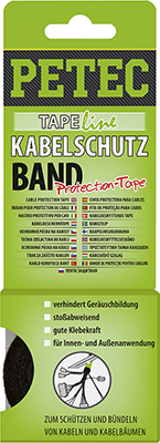 PETEC 87500 KABELSCHUTZBAND, Protection-Tape Kabelschutzband