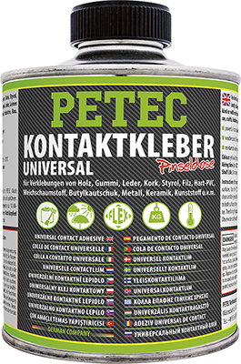 PETEC 93935 Kontaktkleber Universal Pinseldose Gummiklebstoff