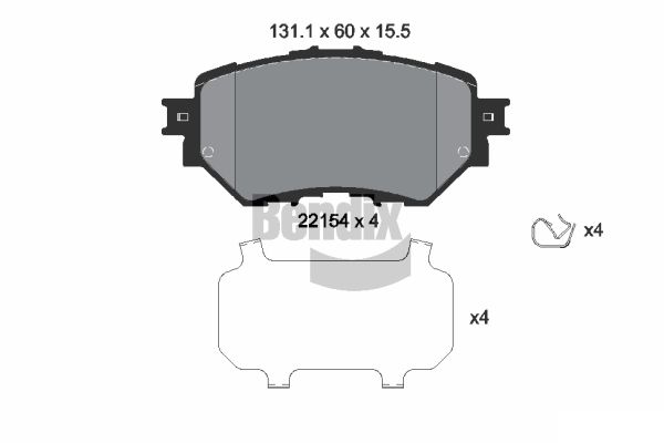BENDIX Braking BPD2309...