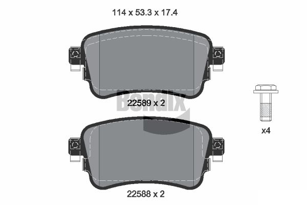 BENDIX Braking BPD2310...